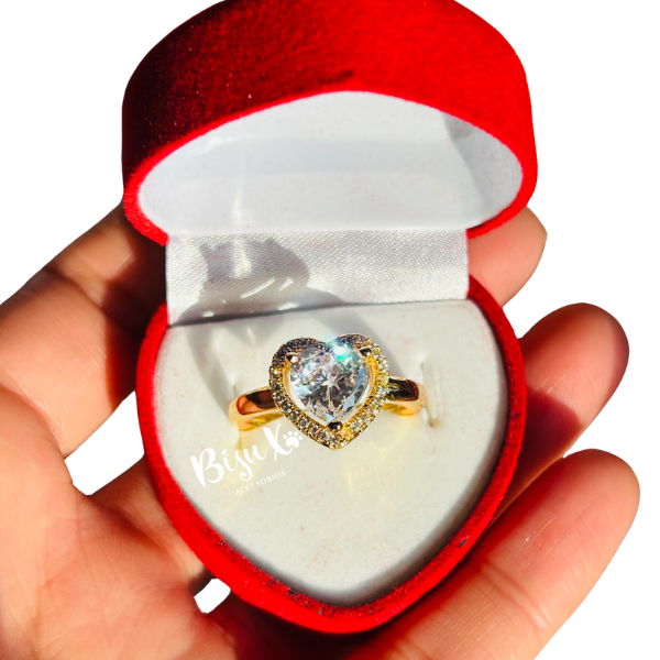Anillo de promesa ajustable