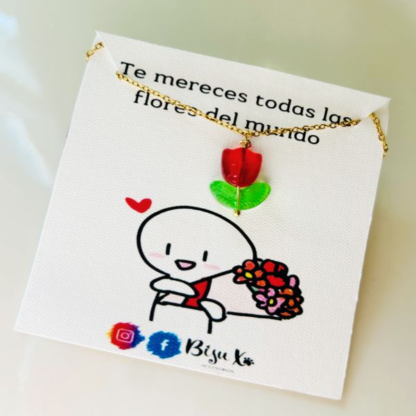 Collar de tulipán