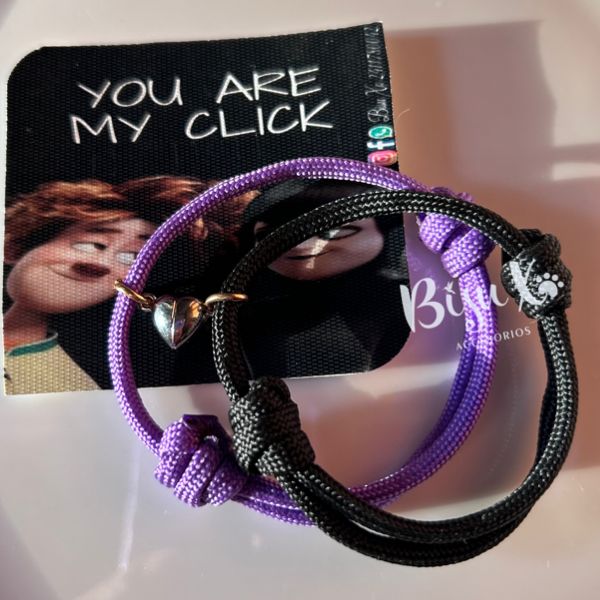 Click con imán paracord